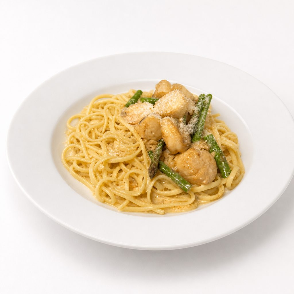 Shrimp & Scallop Oscar.