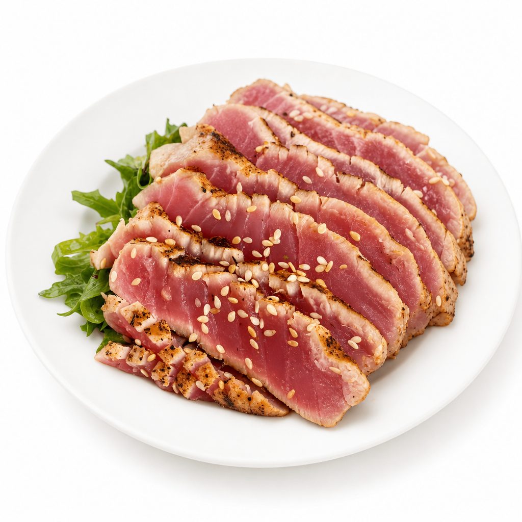Chargrilled Sesame Ahi Tuna.