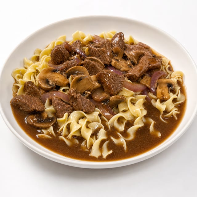 Burgundy Beef Tips.