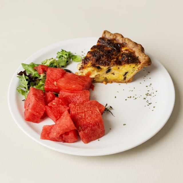 Meat Quiche.