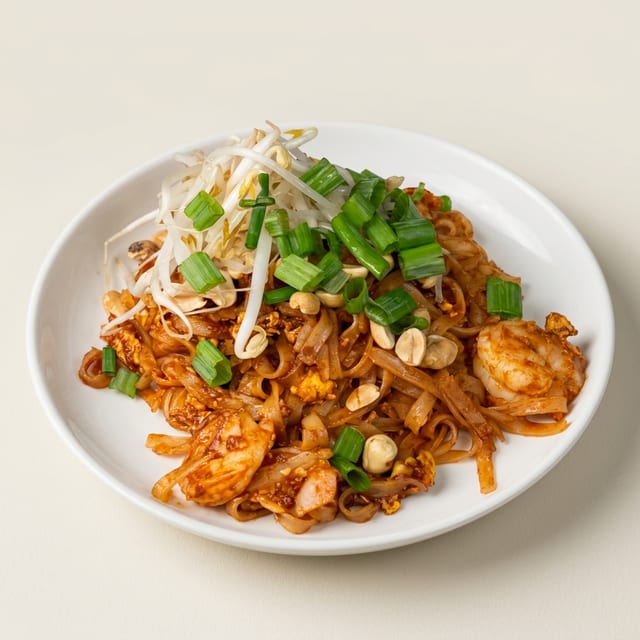 Pad Thai Shrimp.