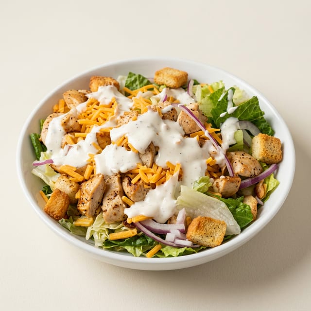 Fried Chicken Salad.