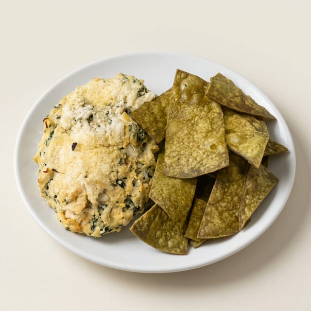 Baked Crab Artichoke & Spinach Dip.