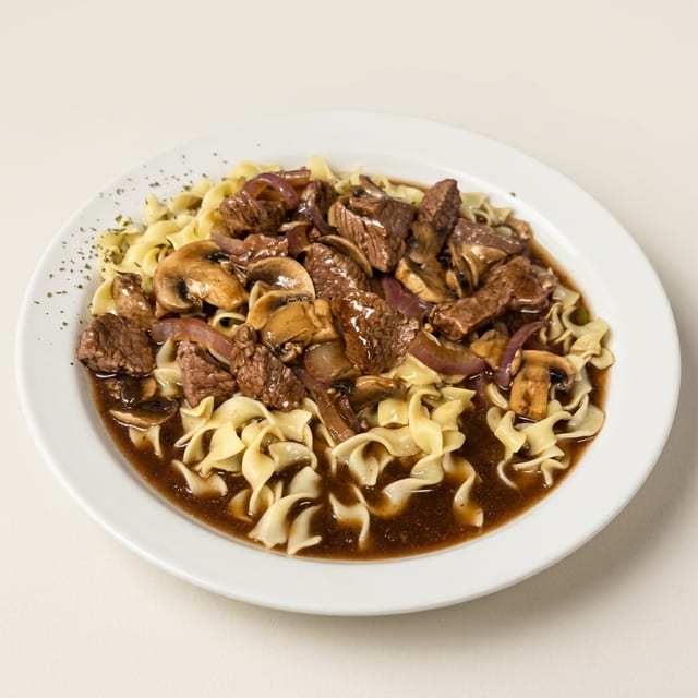 Burgundy Beef Tips.